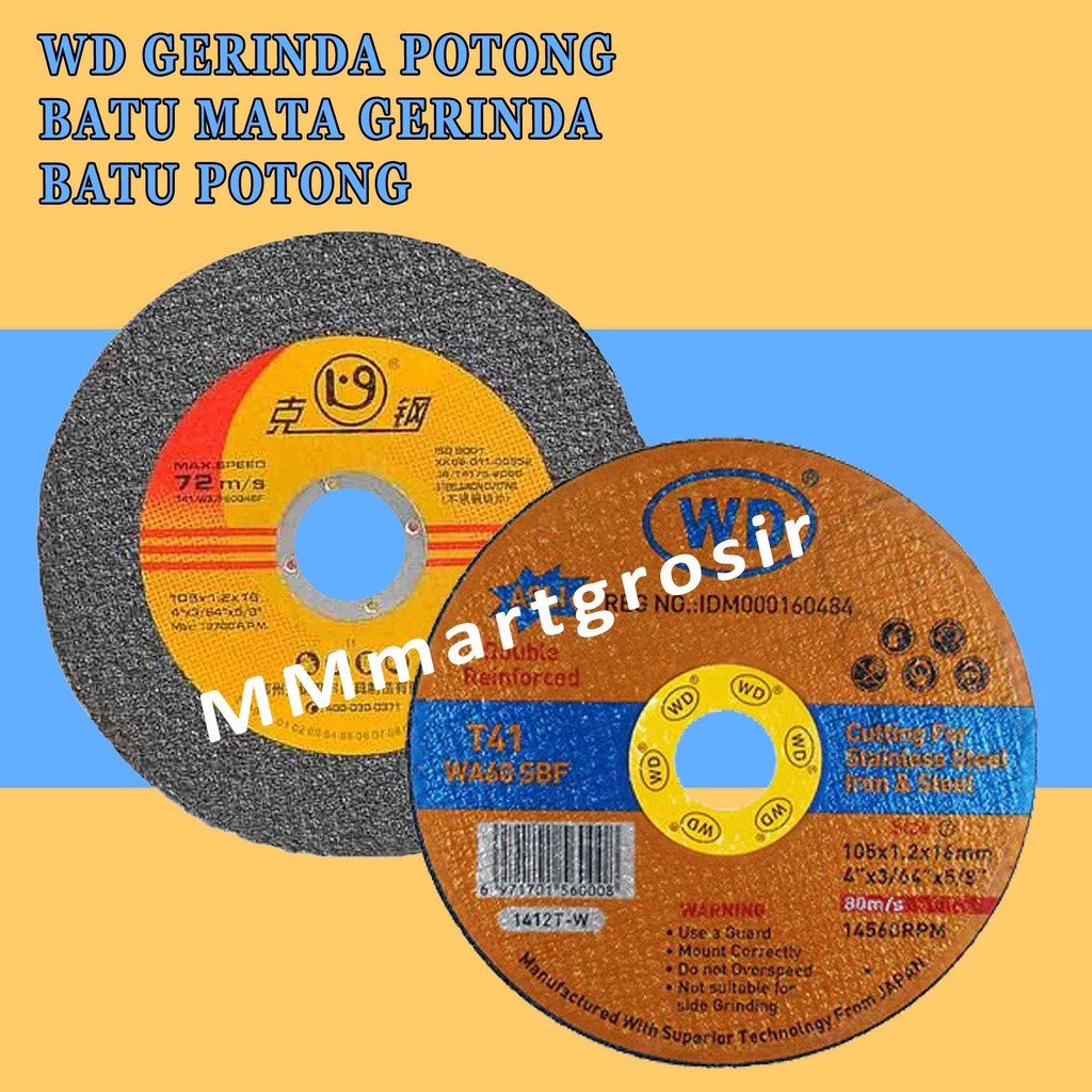 WD Gerinda Potong/ Batu Mata Gerinda/ Batu Potong/ Gerinda