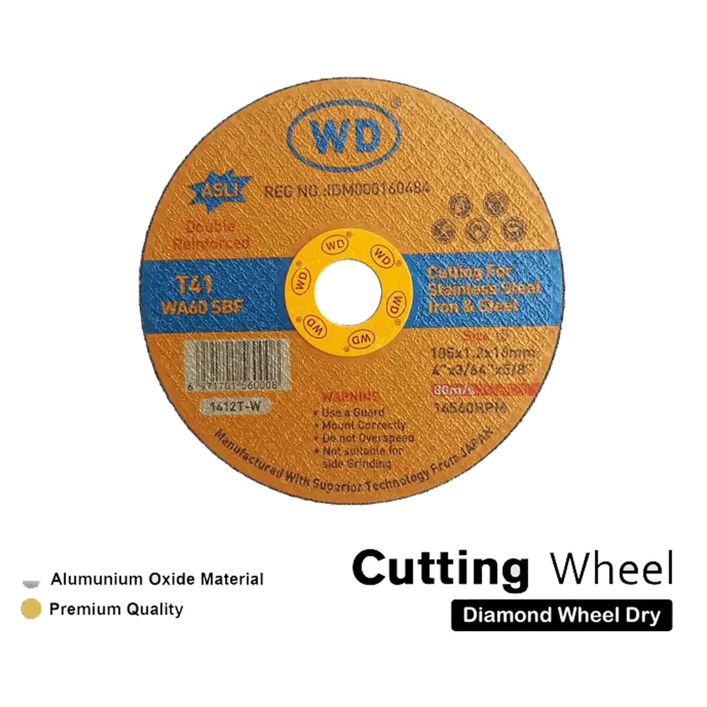 WD Gerinda Potong/ Batu Mata Gerinda/ Batu Potong/ Gerinda