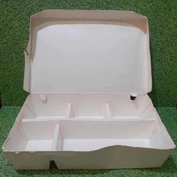 #####] LUNCH BOX PAPER SEKAT 5 ERGOPAK | BOX NASI BENTO KERTAS