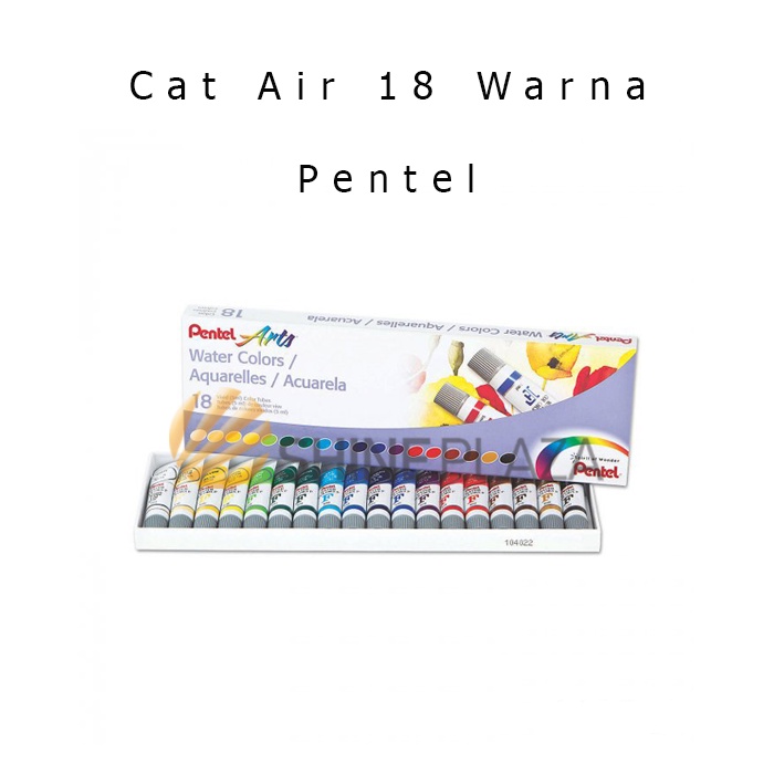 

Cat Air Pentel 18 Warna - Pentel Arts Water Color 18 WFRS-18