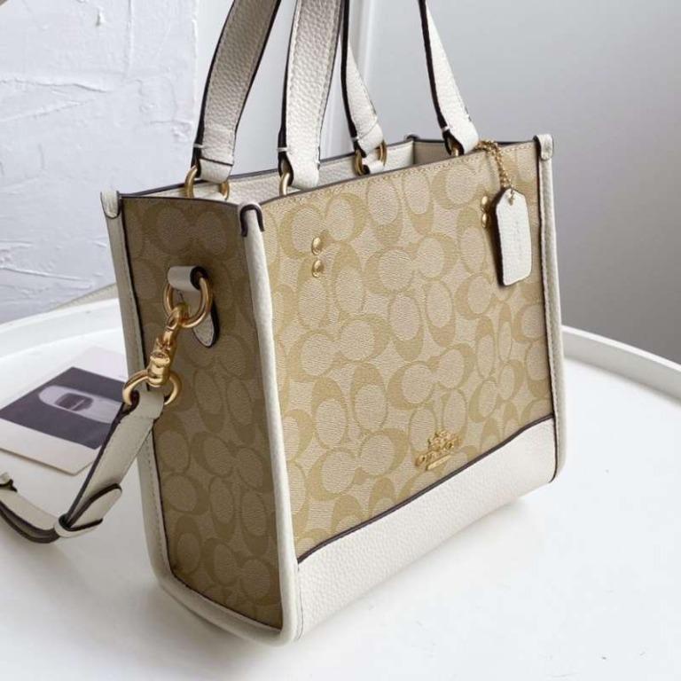 Coach Dempsey Tote 22 In Signature Canvas C5122 C8198 C8417 C3866 C1955 C5115 C3863 C8456 C3866 C5142 C5637 C7083