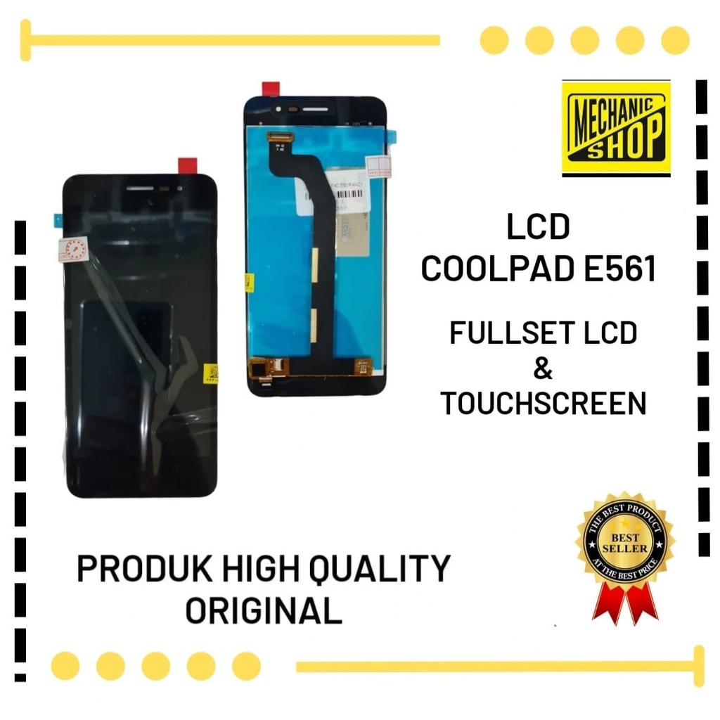 LCD COOLPAD TORINO S E561 FULLSET BLACK