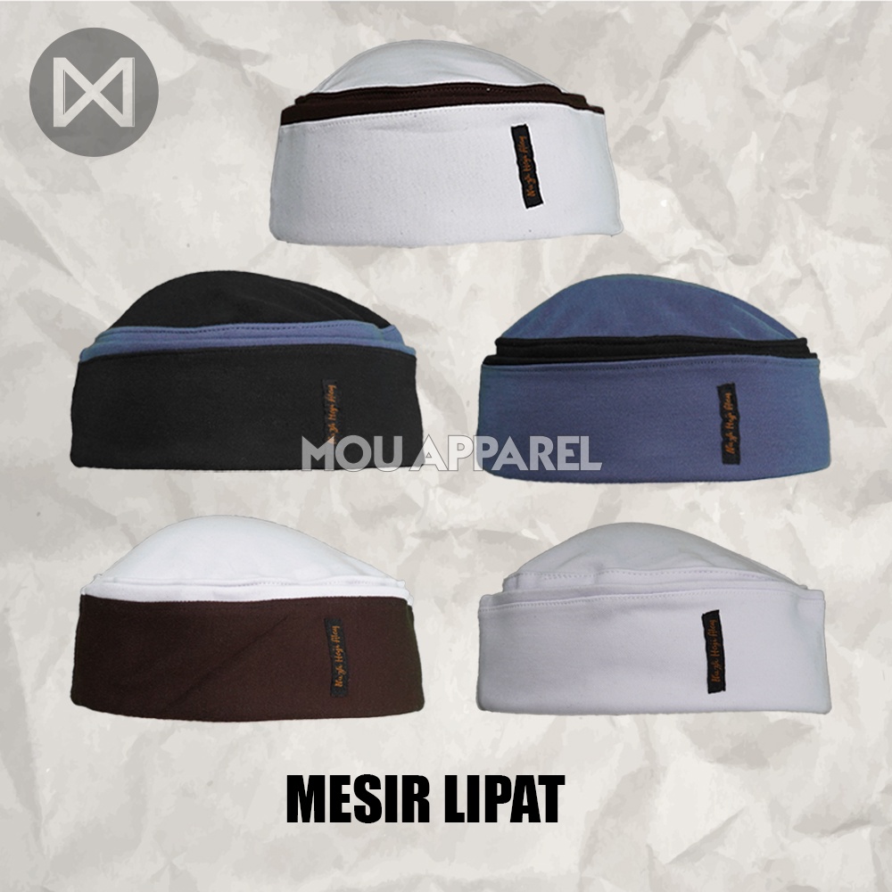 Peci Lipat Khas Mesir Premium Haji Alay Kopiah Pria Biru Putih Hitam Kopyah Bulat Sholat Habasya Maiyah Cak Nun Kopeah Solat Polos Anak Santri Dewasa Kupluk Laki Kain Motif Rosal Hat Misry Caps Habasa Malaysia Oman Madinah Assagofah Terompah Turki NU Ori