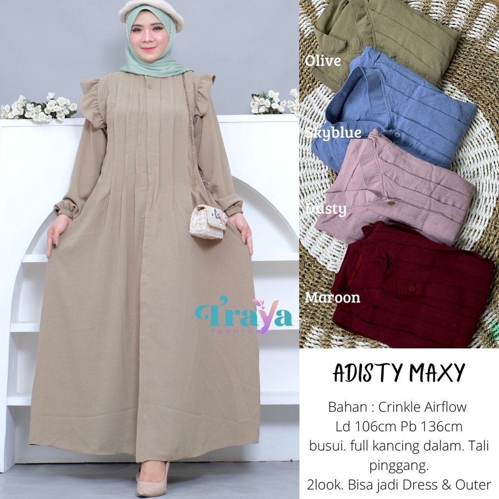 DRESS WANITA - ADISTY MAXI