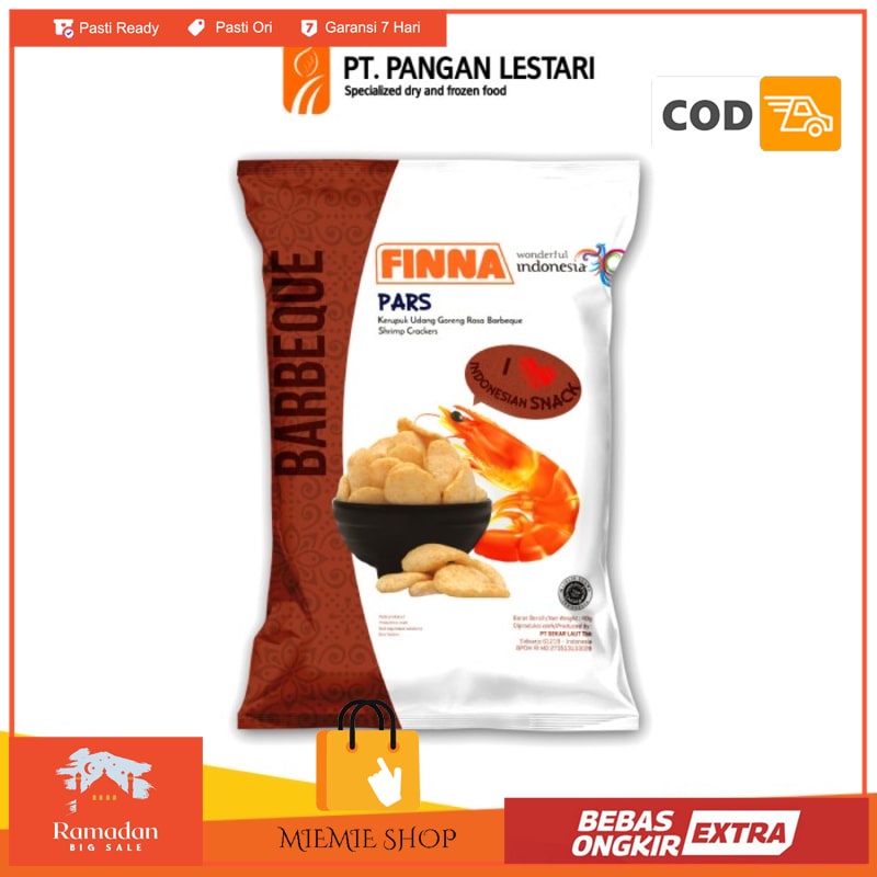 

FINNA PARS KR UDANG RASA BBQ 40GR