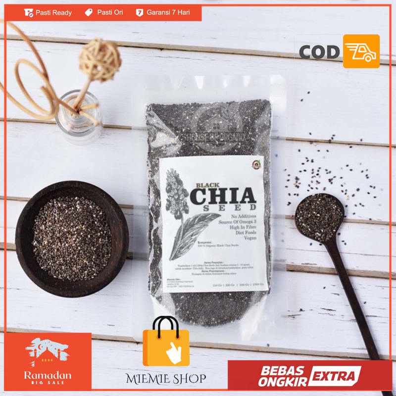 

House Of Organix Black Chia Seed 150 Gr