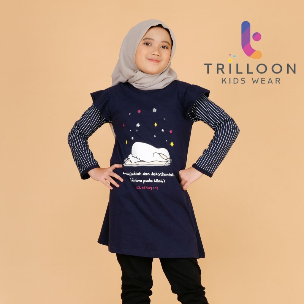 Afsheenastore Tunik Casual Muslimah By Trillon