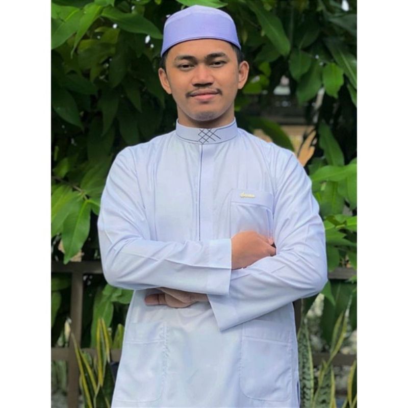 Koko Muhajir brand al mahbub koko pria al mahbub exclusive gamis pria dewasa al mahbub