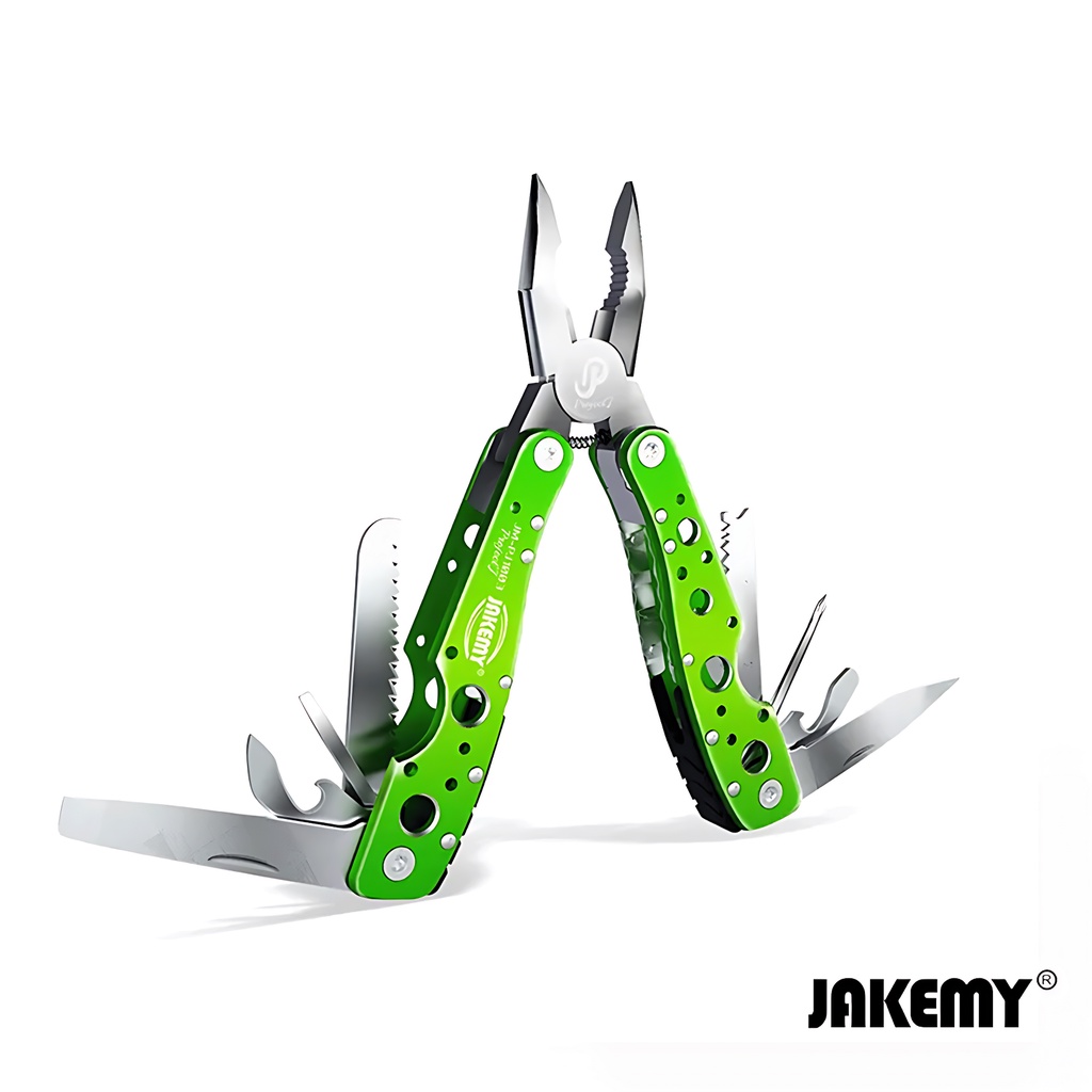 Jakemy Tang Kombinasi Buka Tutup Botol  Multiguna Outdoor Folding Pliers JM-PJ1003