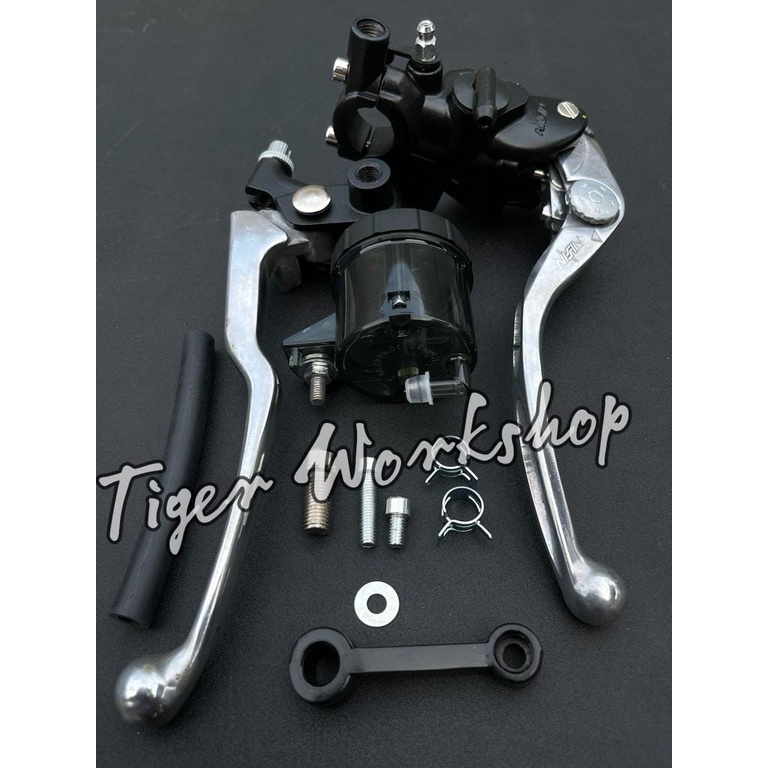 MASTER REM NISSIN 1 SET KIRIN KANAN + TABUNG MINYAK REM UNIVERSAL SEMUA MOTOR