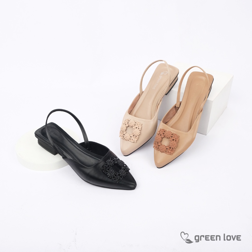 Green Love Sandal Selop Wanita ISYANA