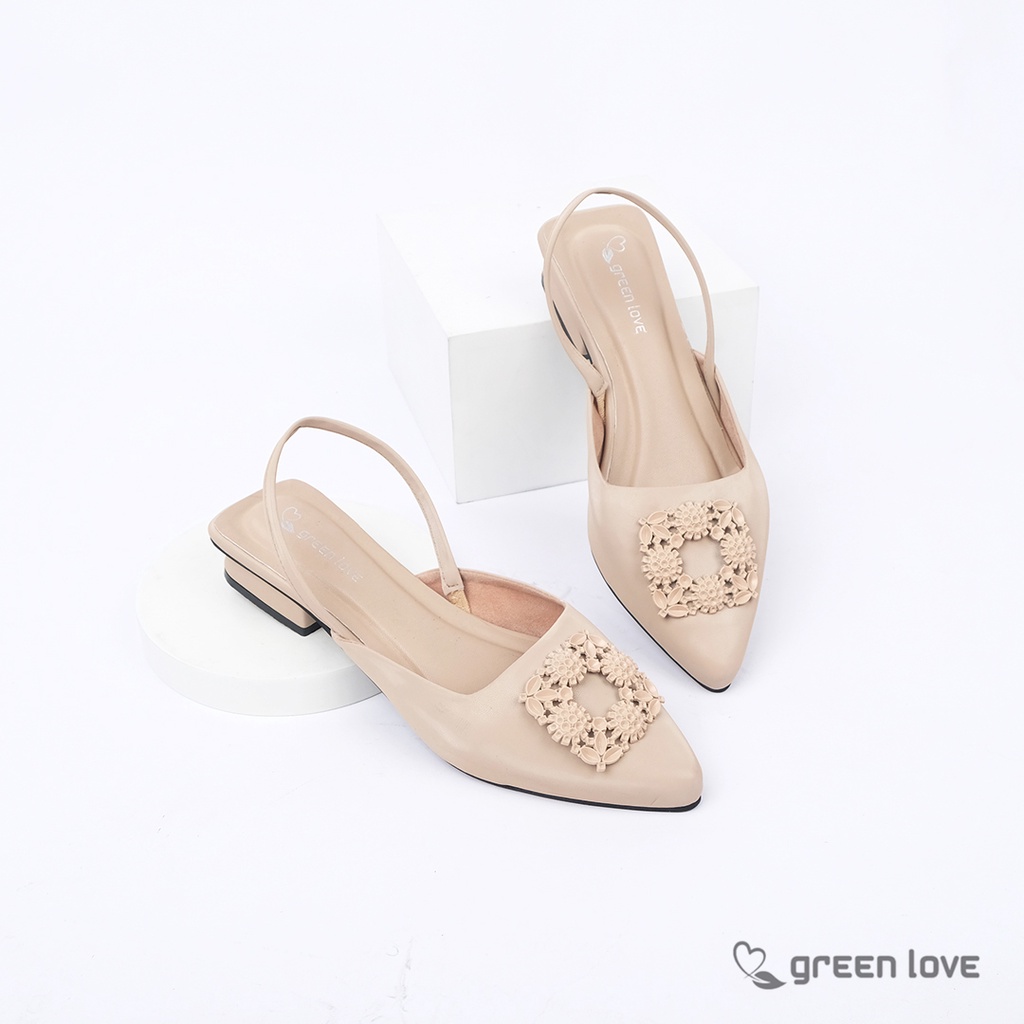 Green Love Sandal Selop Wanita ISYANA