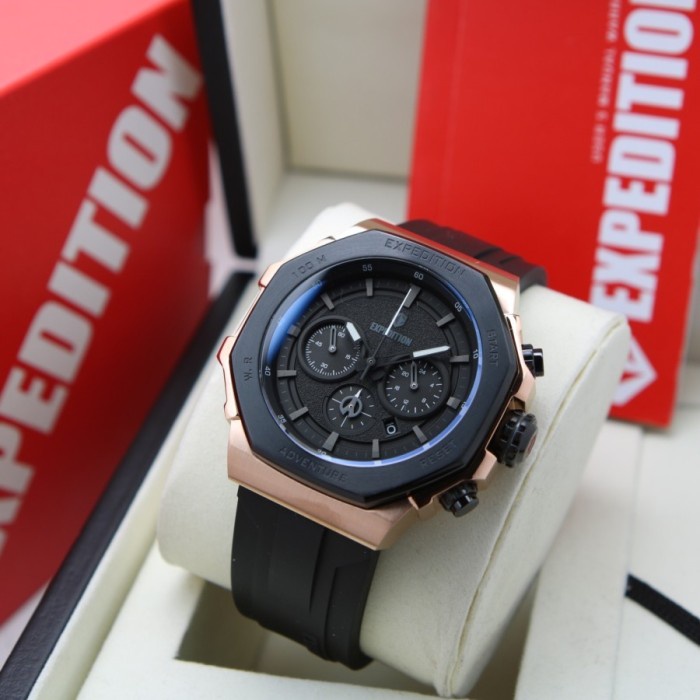 Jam Tangan Pria Expedition E6816M Rubber Original