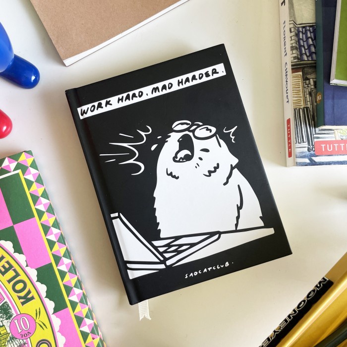 

Terlaris Nbook Mad Harderrr A6 Dotted Notebook