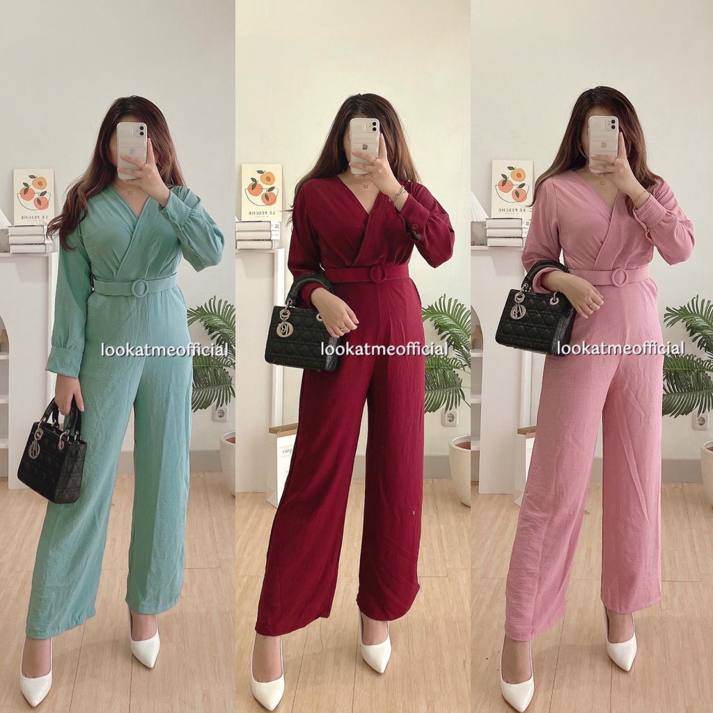 lookatmeofficial • Venny Jumpsuit Polos Premium 694