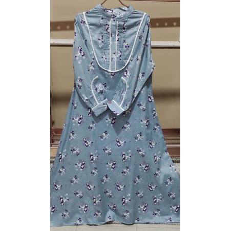 Kayla Ed-Ness Edness Gamis Katun Jepang Sz L Maks LD 110