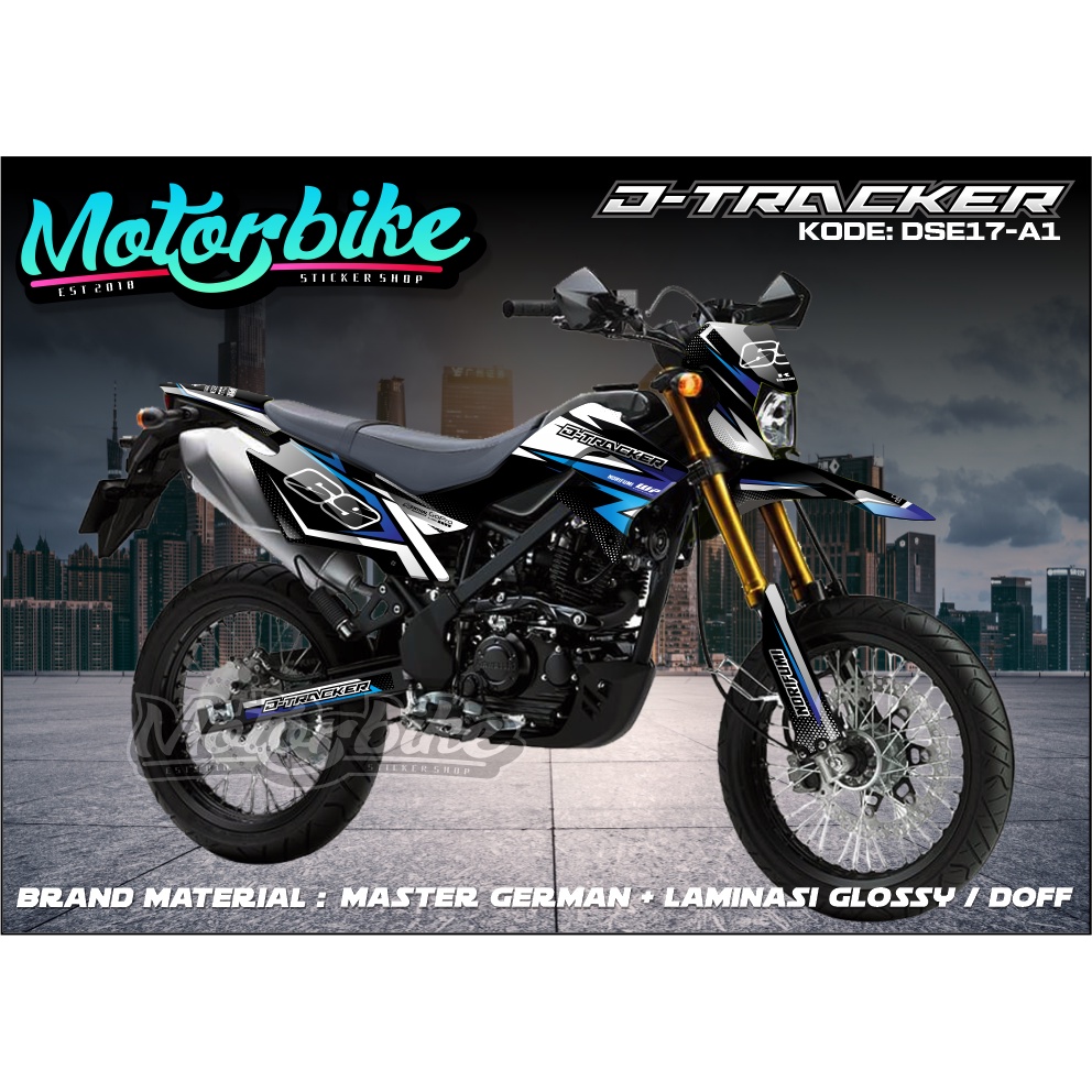 Sticker Decal Dtracker 150 Decal KLX 150 SE Striping KLX Dtracker