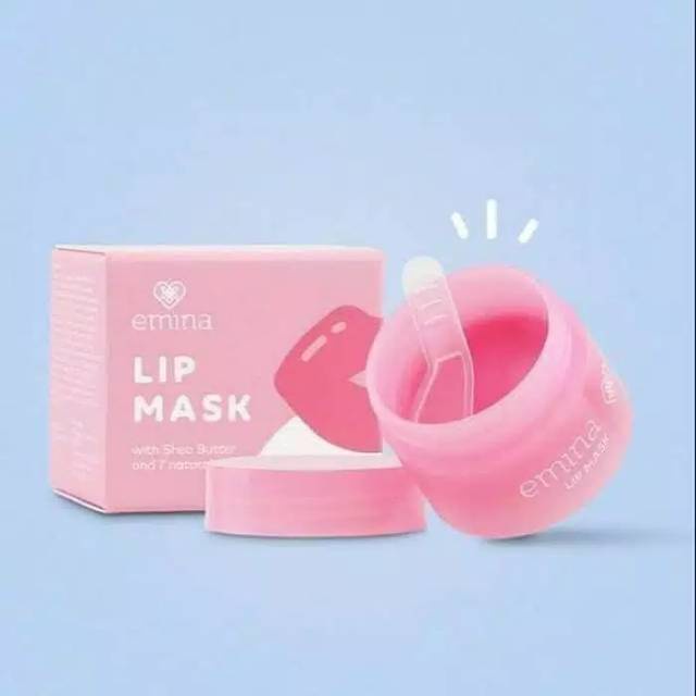 Emina Lip Mask 9gr - Perawatan Bibir - Masker Bibir