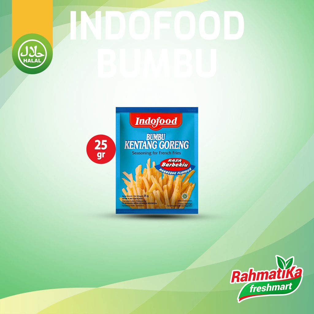 Indofood Bumbu Seasoning Kentang Goreng Rasa Barbeque 25 gram
