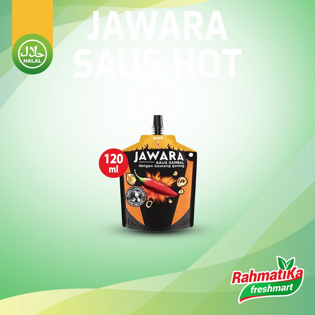 Jawara Saus Sambal Bawang Goreng HOT 120 ml