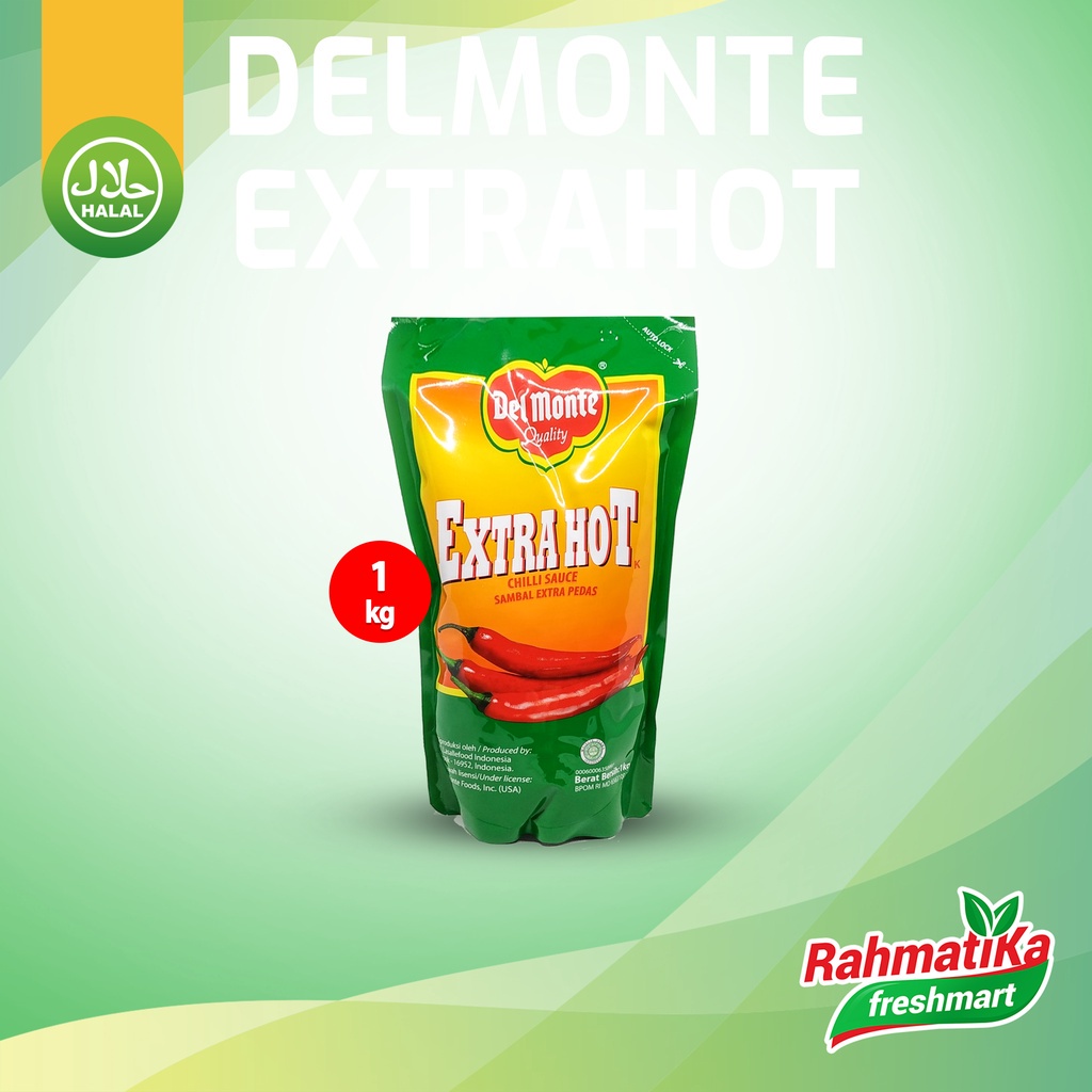 Del Monte Saus Sambal Extra Hot 1 Kg