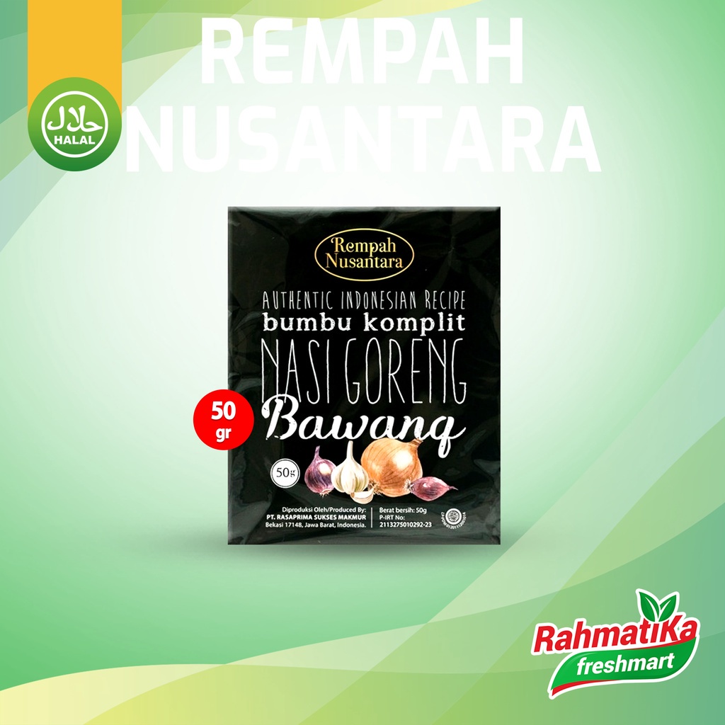 Rempah Nusantara Nasi Goreng Bawang 50 gram (Bumbu)