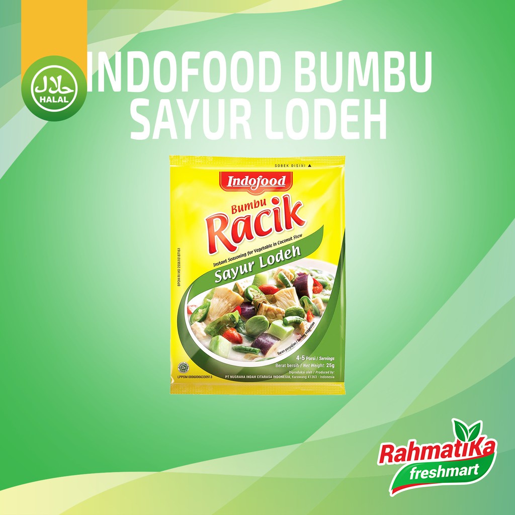 Bumbu Racik Sayur Lodeh Indofood 25 gram