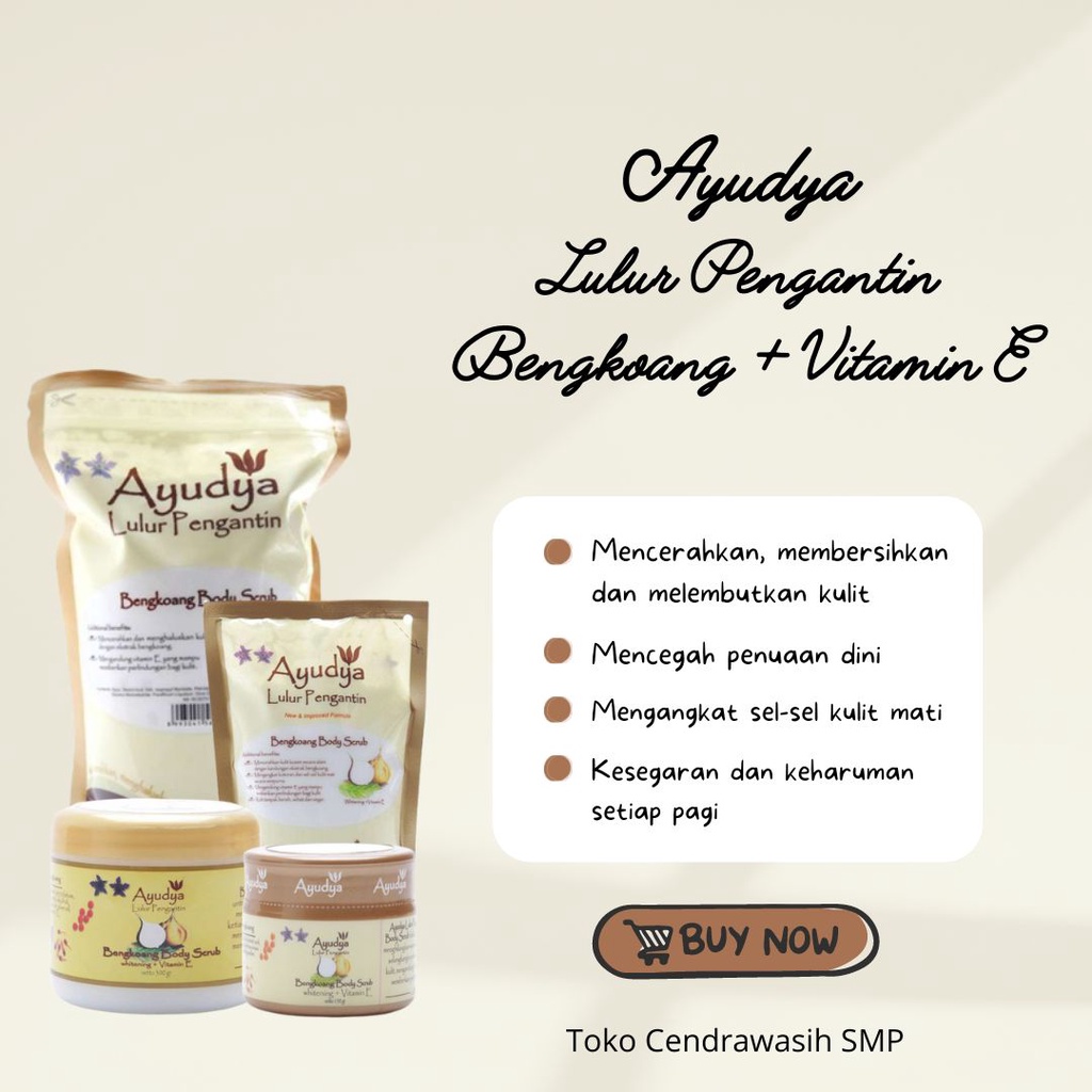 Ayudya Lulur Pengantin Bengkoang + Vitamin E