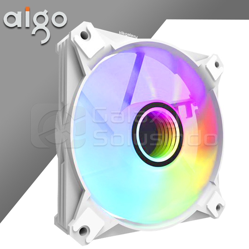 AIGO DARKFLASH Infinity 8 ARGB 120mm 3in1 Case Fan - White