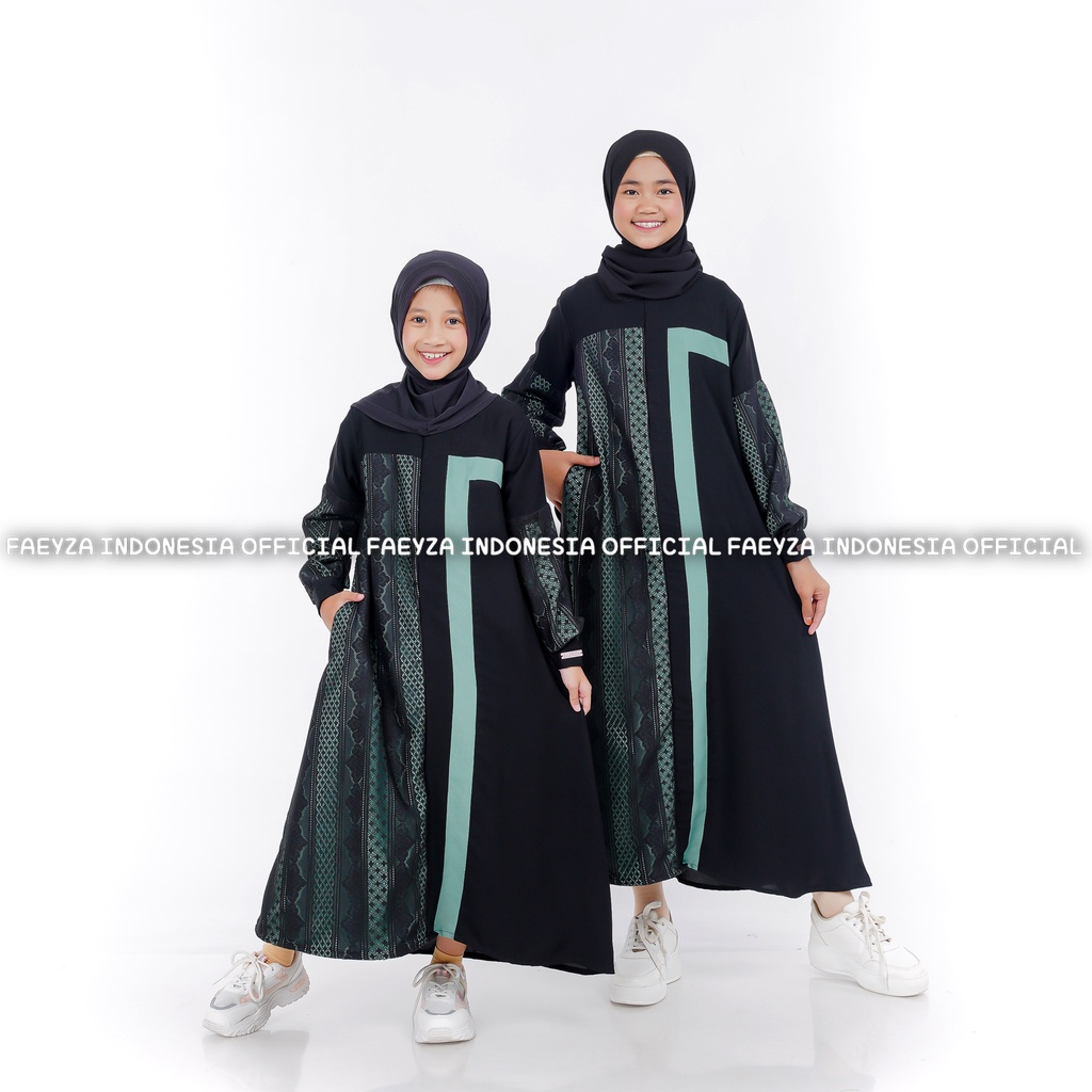 Gamis Anak Farasya Kids By Original Faeyza Longdress Busana Muslimah