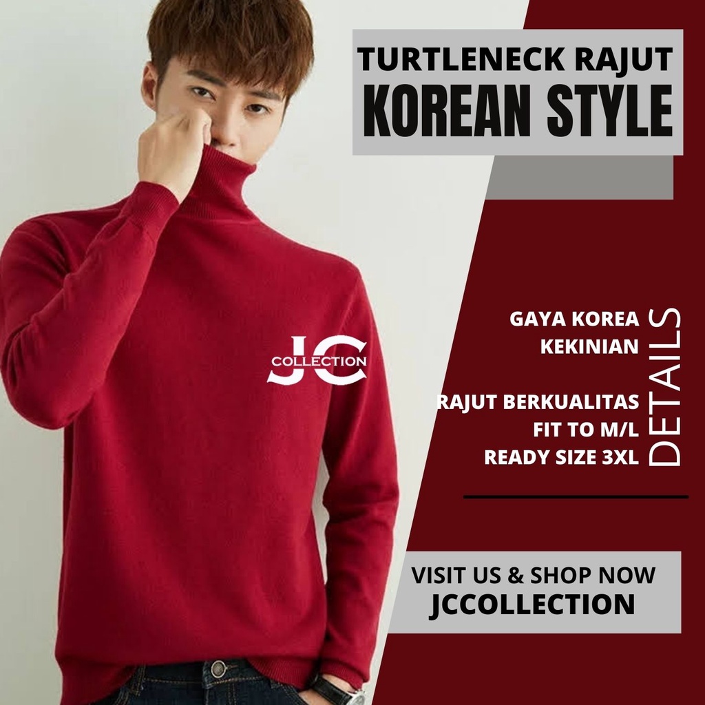 Sweater Pria Turtleneck Rajut Premium – Vindyzie / Knitting Sweater - JCCollections