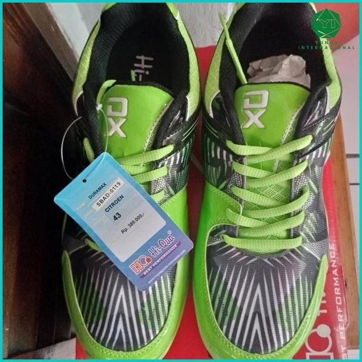 Sepatu Badminton Hiqua Duramax Bulutangkis Kualitas Premium