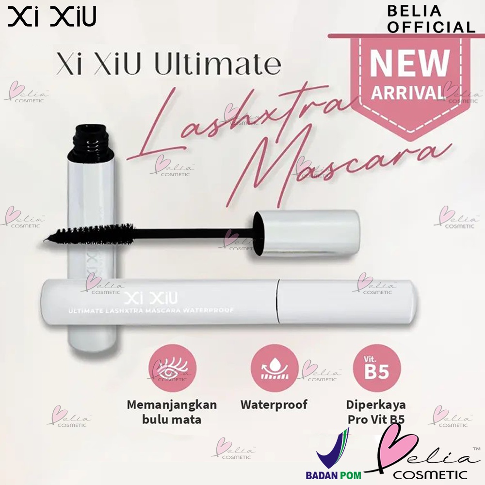 ❤ BELIA ❤ Xi Xiu Lovely | Black | Pink Mascara Divine | Ultimate LashXtra | Waterproof Volumizing BPOM | maskara XIXIU