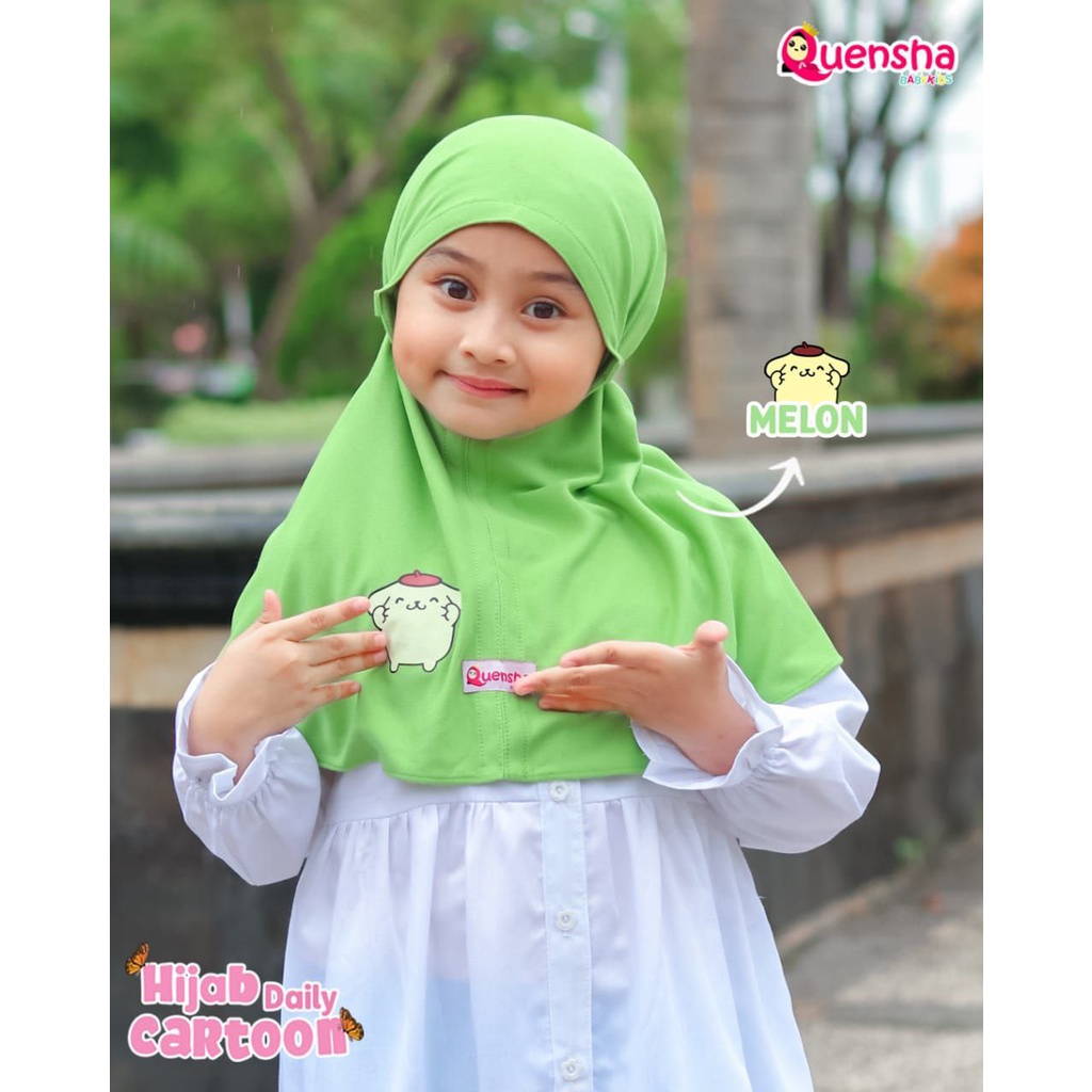 Daily Carton by. Quensha/ Jilbab Anak