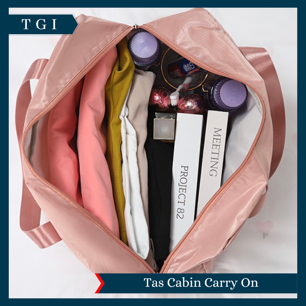 TGI - TAS TRAVEL BAG MULTIFUNGSI WATERPROOF / TAS TRAVELLING BAG WATERPROOF /  TAS CABIN BAG CARRY ON TRAVEL WATERPROOF / TAS JINJING GYM / TAS TRAVEL BESAR LIPAT