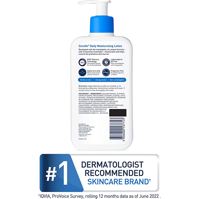 [READY ORI] CeraVe Moisturizing Lotion 236ml CeraVe Moisturizer / Foaming Facial Cleanser 236ML Facial Wash