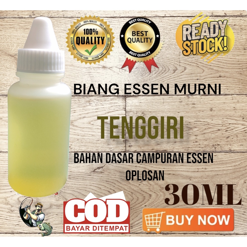 BIANG ESSEN TENGGIRI 30ML// PENAMBAH AROMA UMPAN MANCING // BAHAN DASAR CAMPURAN ESSEN OPLOSAN