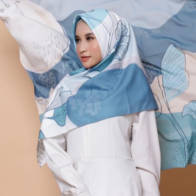 Best Kerudung Segi Empat Printing Motif Jilbab Segiempat Hijab Balqis