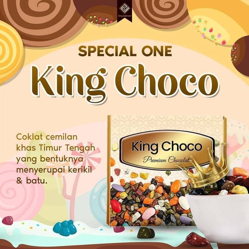 

COKLAT KRIKIL KING CHOCO KING SALMAN COKLAT TURKI CHOCOLATE TURKEY