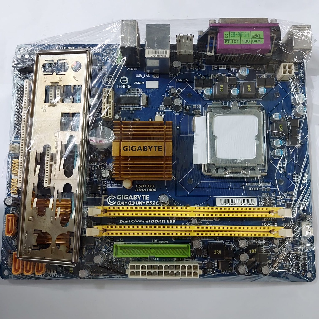 mainboard intel G31 Gigabyte GA-G31M-ES2L