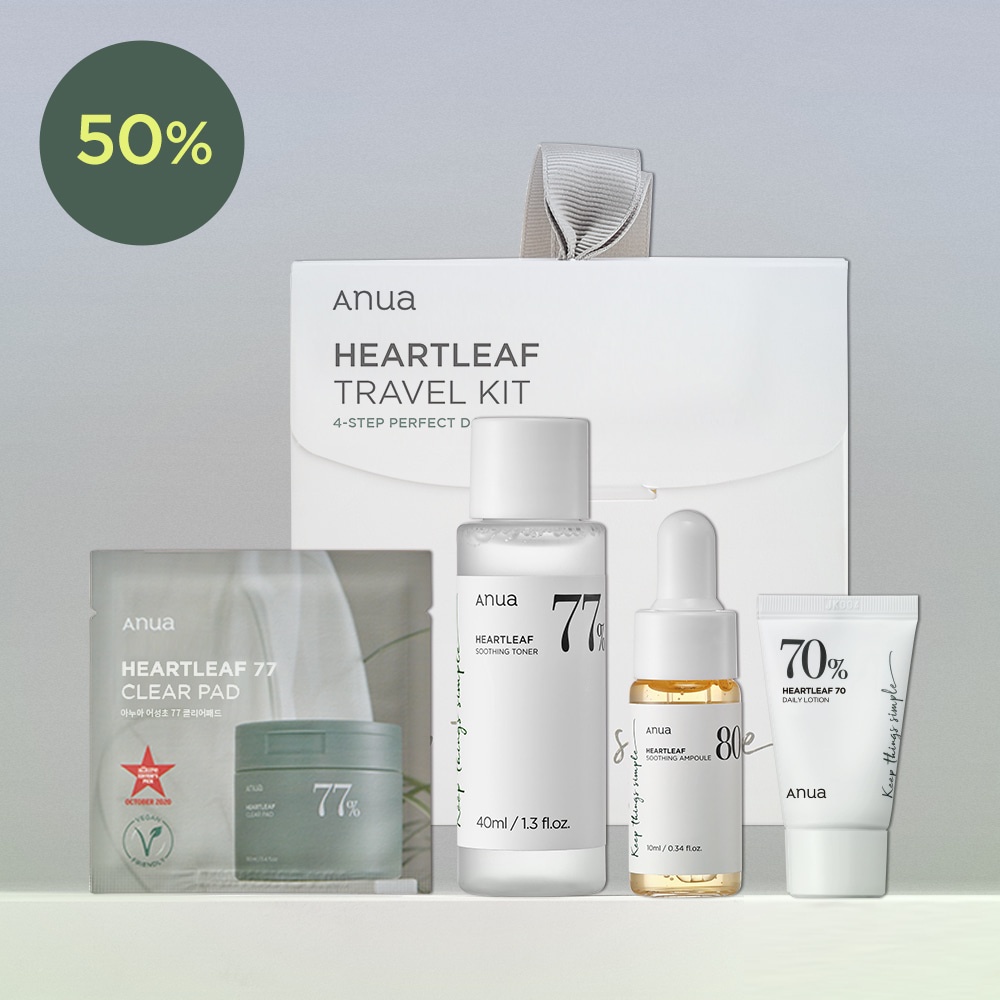 ANUA HEARTLEAF travel kit | ANUA