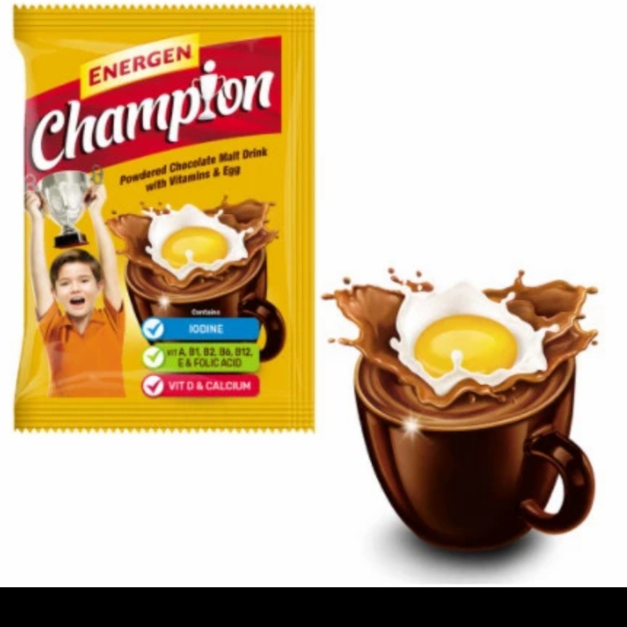 

energen champion renceng sachet minuman coklat