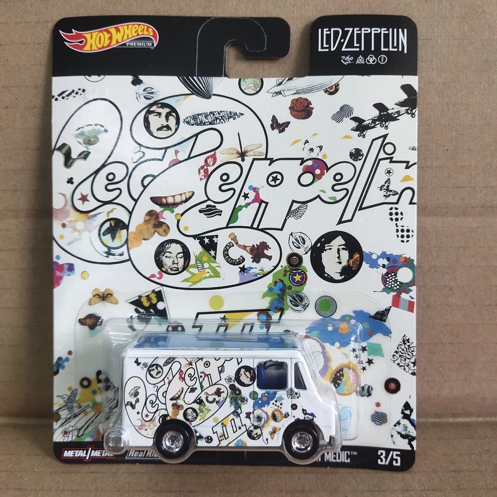 Hotwheels Led Zeppelin Combat Medic