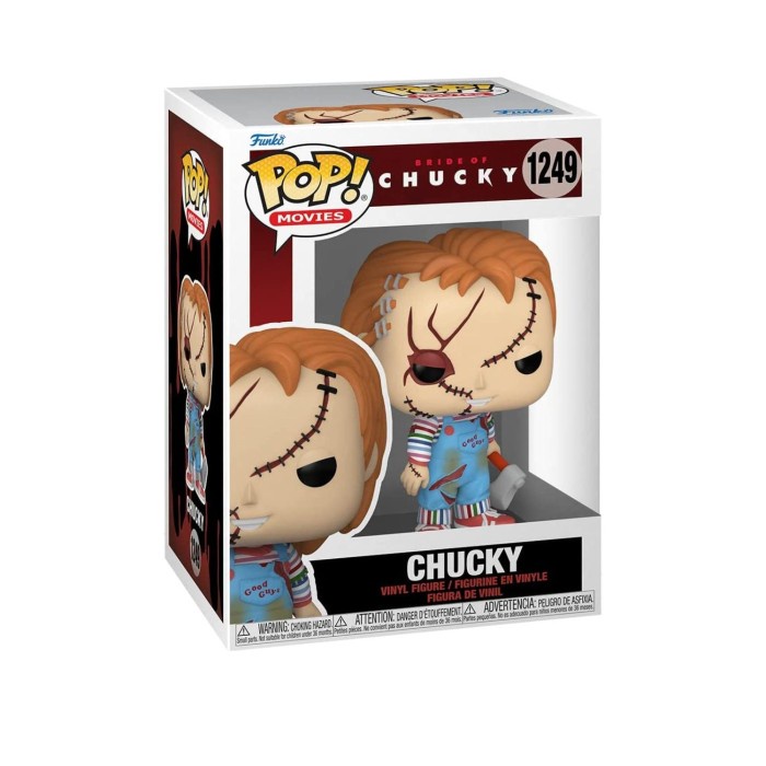 Promo Funko Pop Bride Of Chucky: Chucky #1249 Termurah
