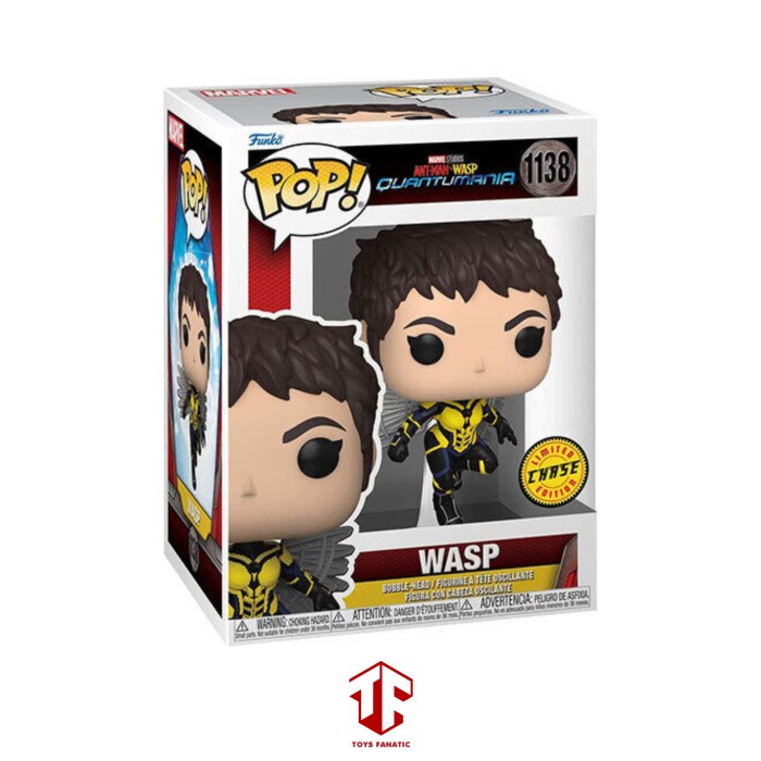 Promo Funko Pop Antman Wasp Quantumania - Wasp Chase Edition #1138 Terbaru