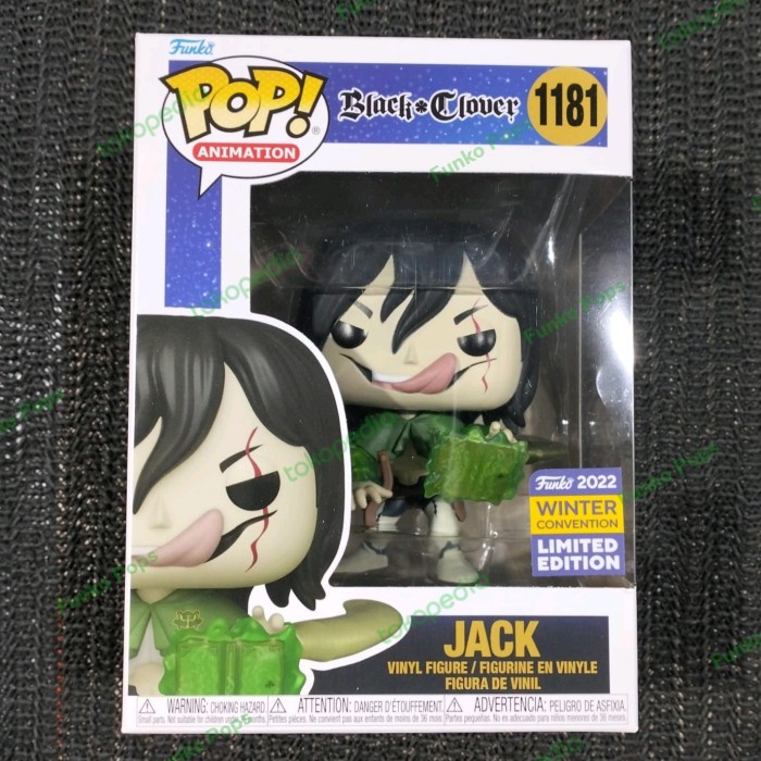 Promo Funko Pop Black Clover : Jack Terbaru