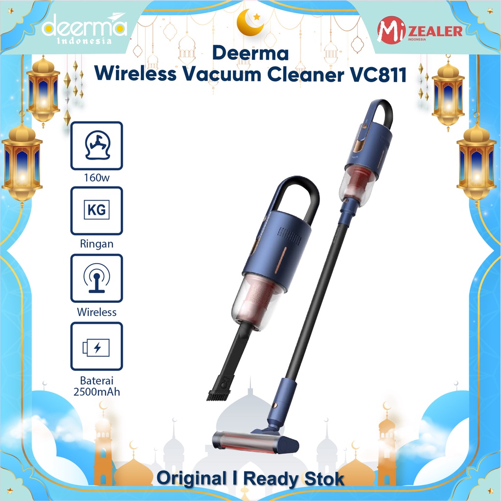 NEW Deerma VC811  Cordless Vacuum Cleaner Portable Handheld Penyedot Debu