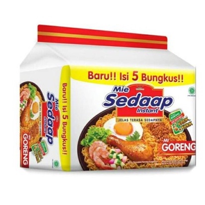 

Mie Sedaap Goreng Pak 5X90Gr