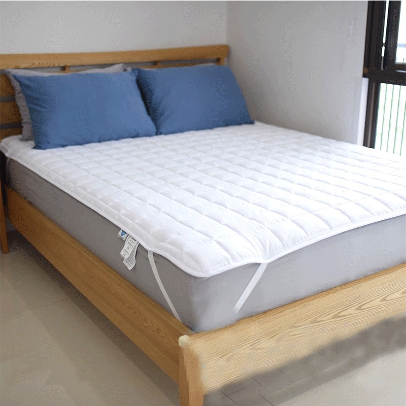 Matras Protector/Matras Alas Kasur Pelindung kasur Motif Aesthetic Polos Emboss Anti Noda