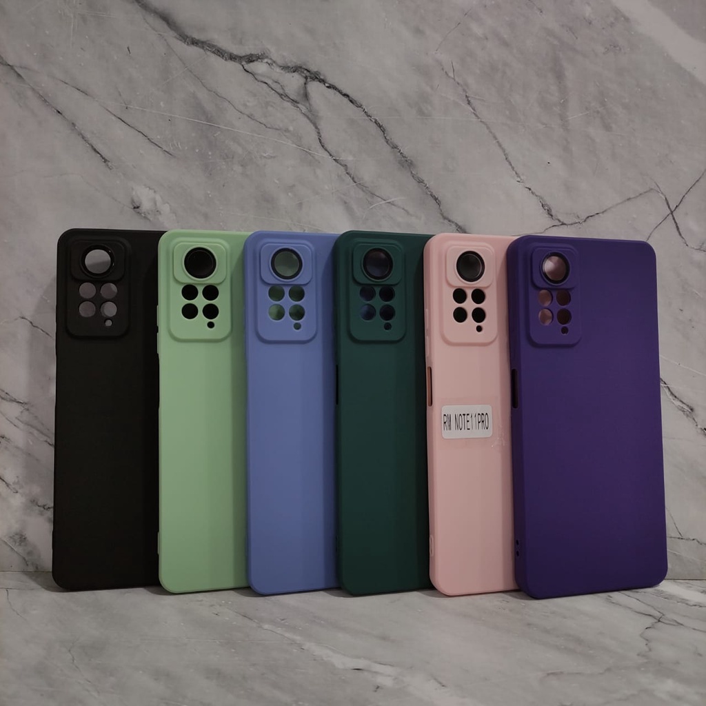 SOFTCASE MACAROON LENSPRO CANDY REDMI NOTE 11 REDMI NOTE 11 PRO REDMI NOTE 10 4G REDMI NOTE 10 5G REDMI NOTE 10 PRO WHITE_CELL